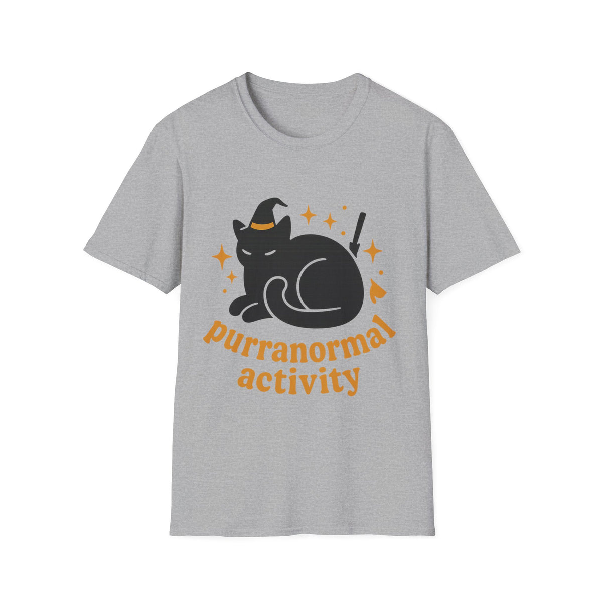 Paranormal Activity Circle T-Shirt — Cute Retro Ghost & Stars Tee - Trending Now - August 2026
