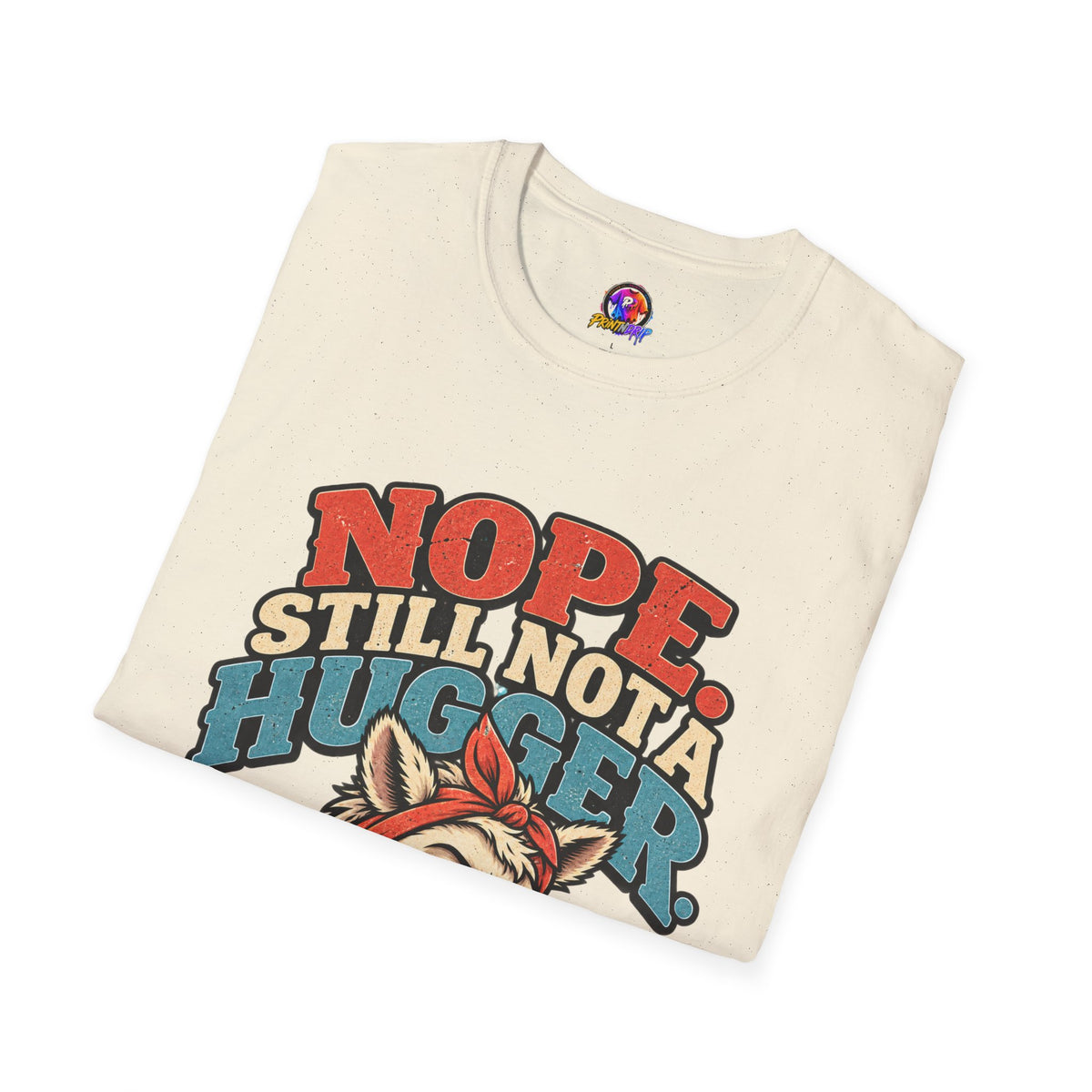 Funny And Witty Nope Still Not a Hugger Llama T-Shirt
