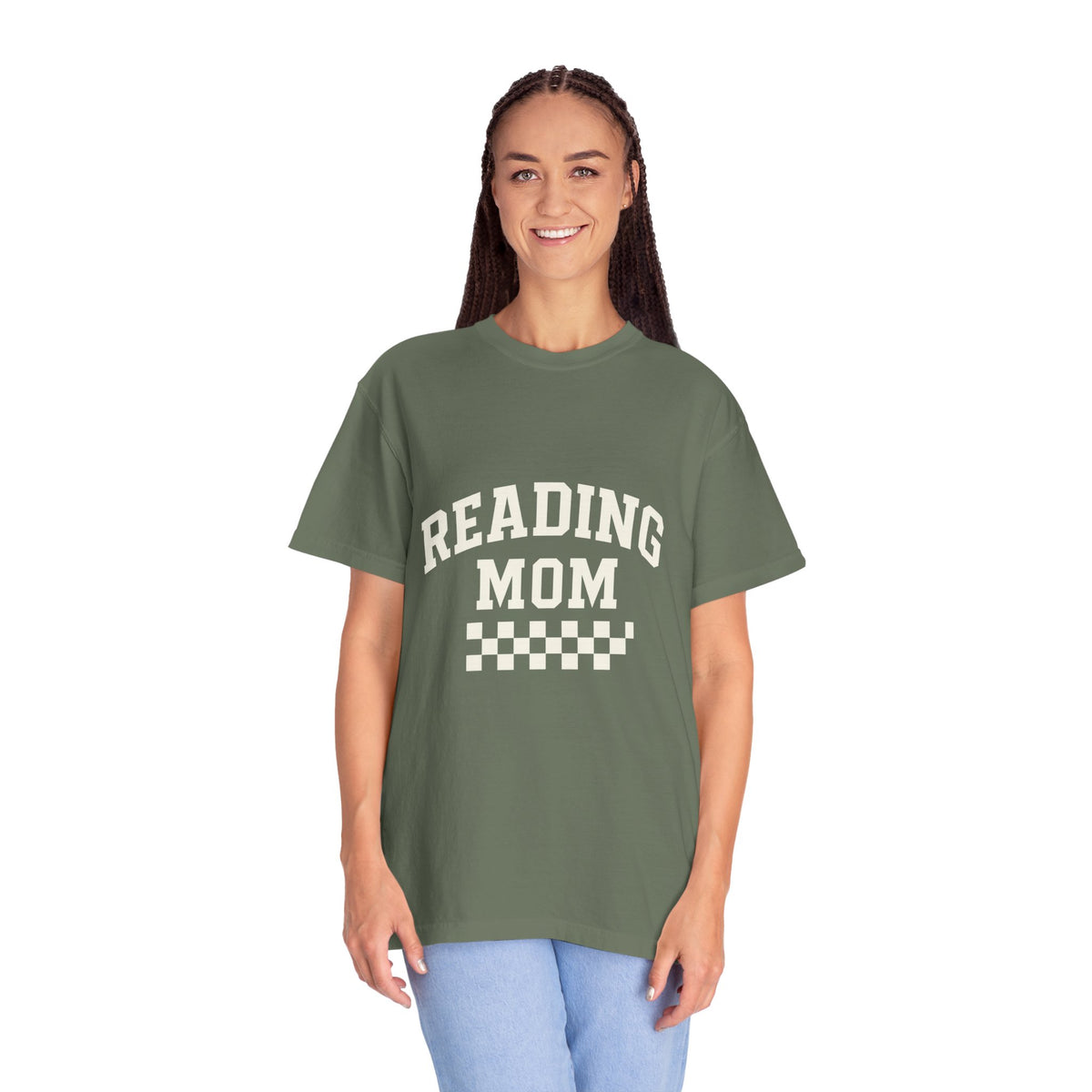 Reading Mom T-Shirt — Vintage Checkbook Style Graphic Tee for Book-Loving Moms - Trending Now - October 2026