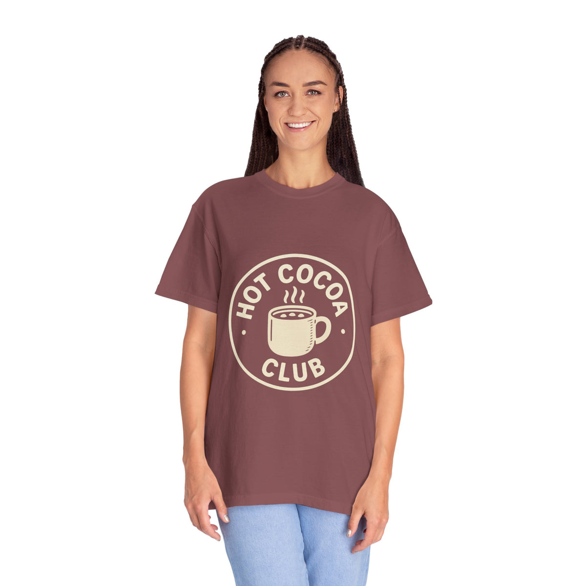 Hot Cocoa Club Winter Graphic T-Shirt - Trending Now - October 2026