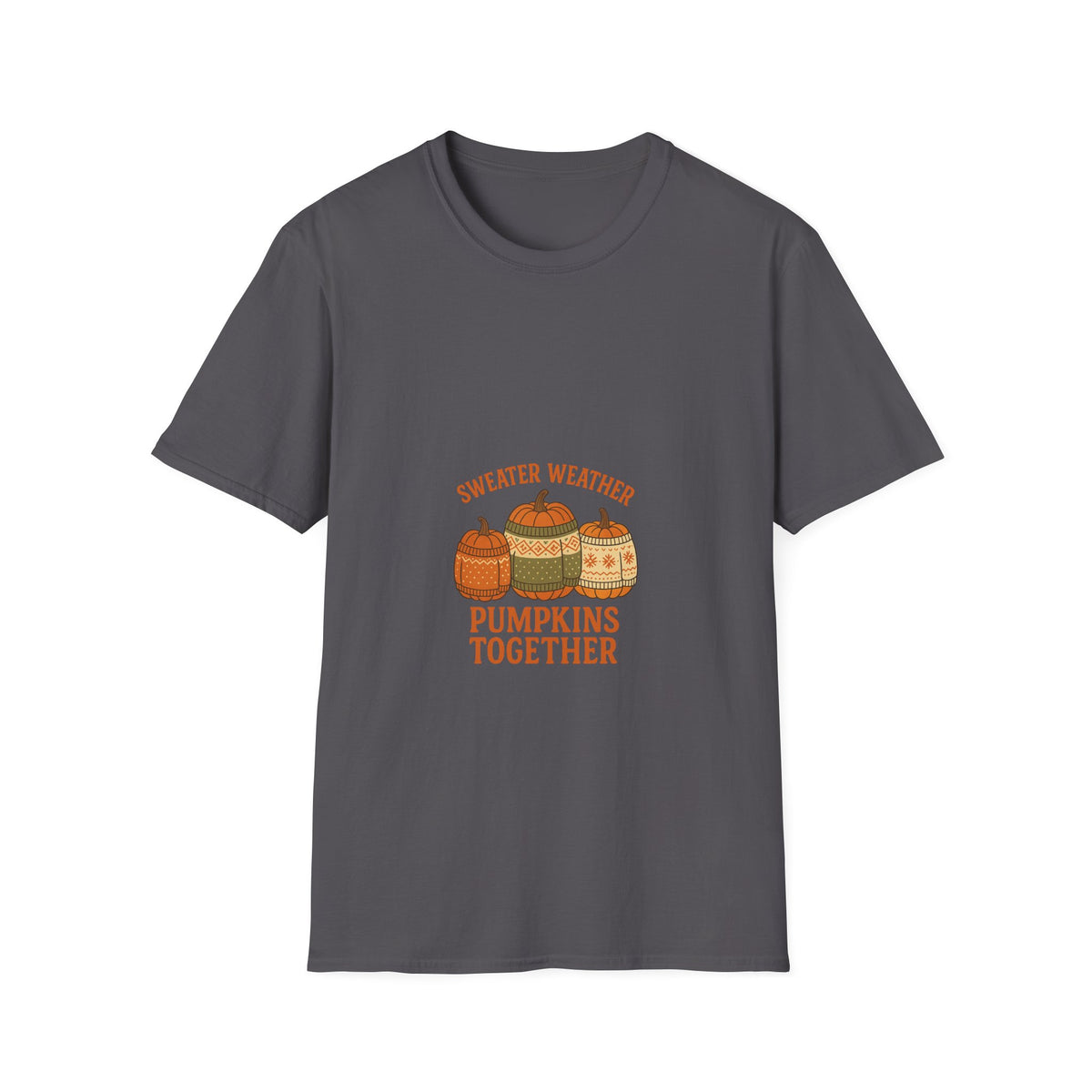 Pumpkins Together T‑Shirt — 'Sweater Weather' Fall Pumpkin Graphic Tee - Trending Now - October 2026