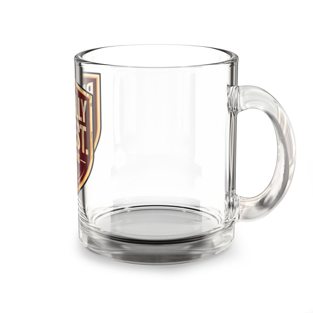 Sagittarius Glass Mug  — 'Brutally Honest Sagittarius' 10oz Zodiac Coffee Cup