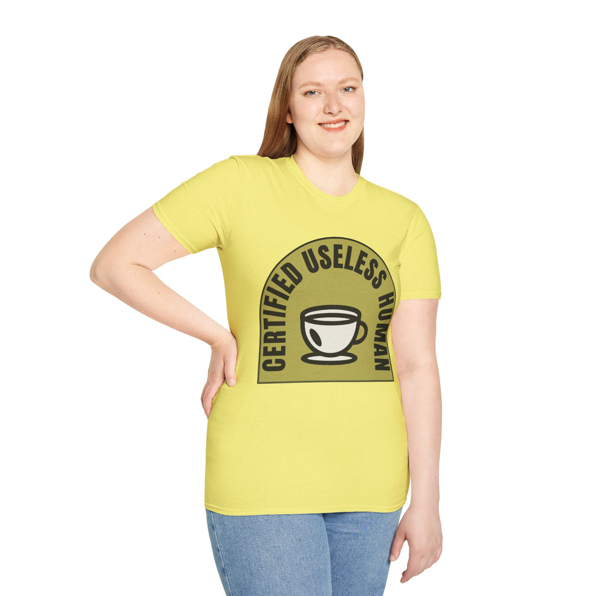 Certified Useless Human T-Shirt — Funny Coffee Lover Graphic Tee - Trending Now - August 2026