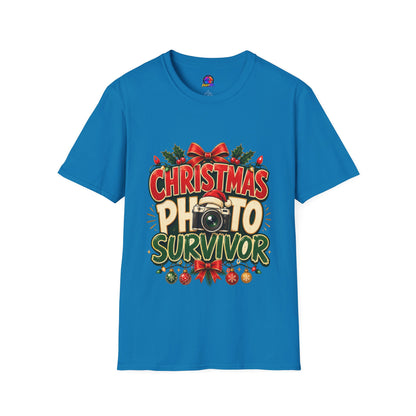 Christmas Photo Survivor T-Shirt — Funny Holiday Graphic Tee