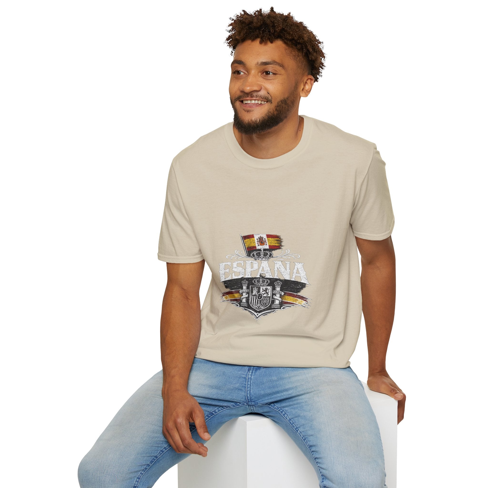 Spain Flag Crest T-Shirt — Spanish Pride Graphic Tee