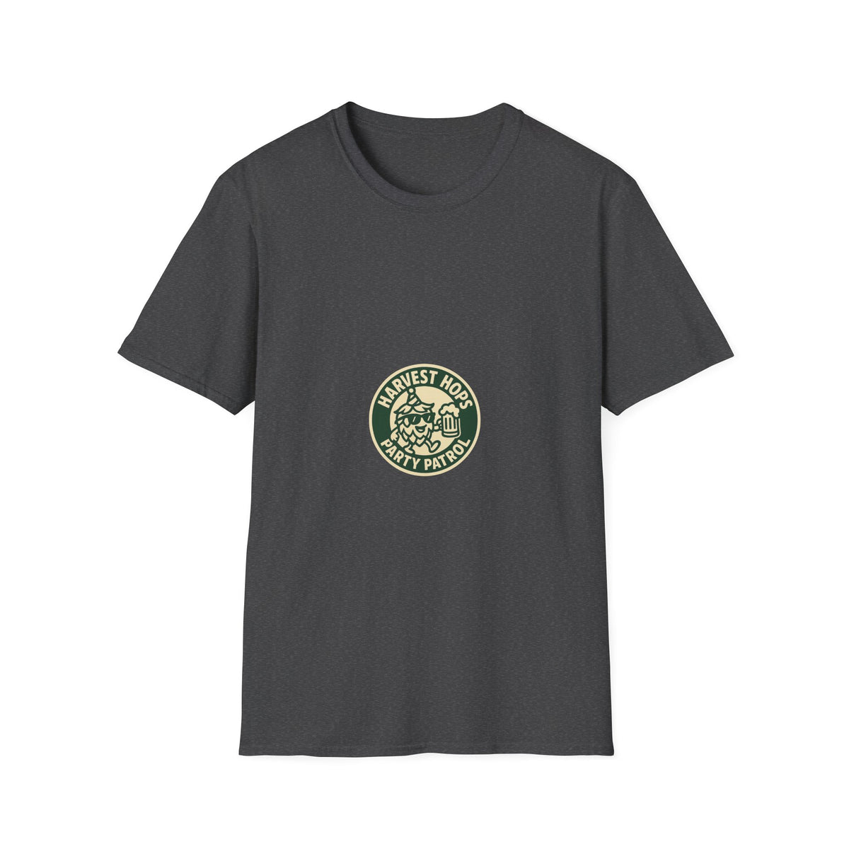 Harvest Hope Party Patrol Vintage Badge T-Shirt, Fall Retro Festival Graphic Tee - Trending Now - September 2026