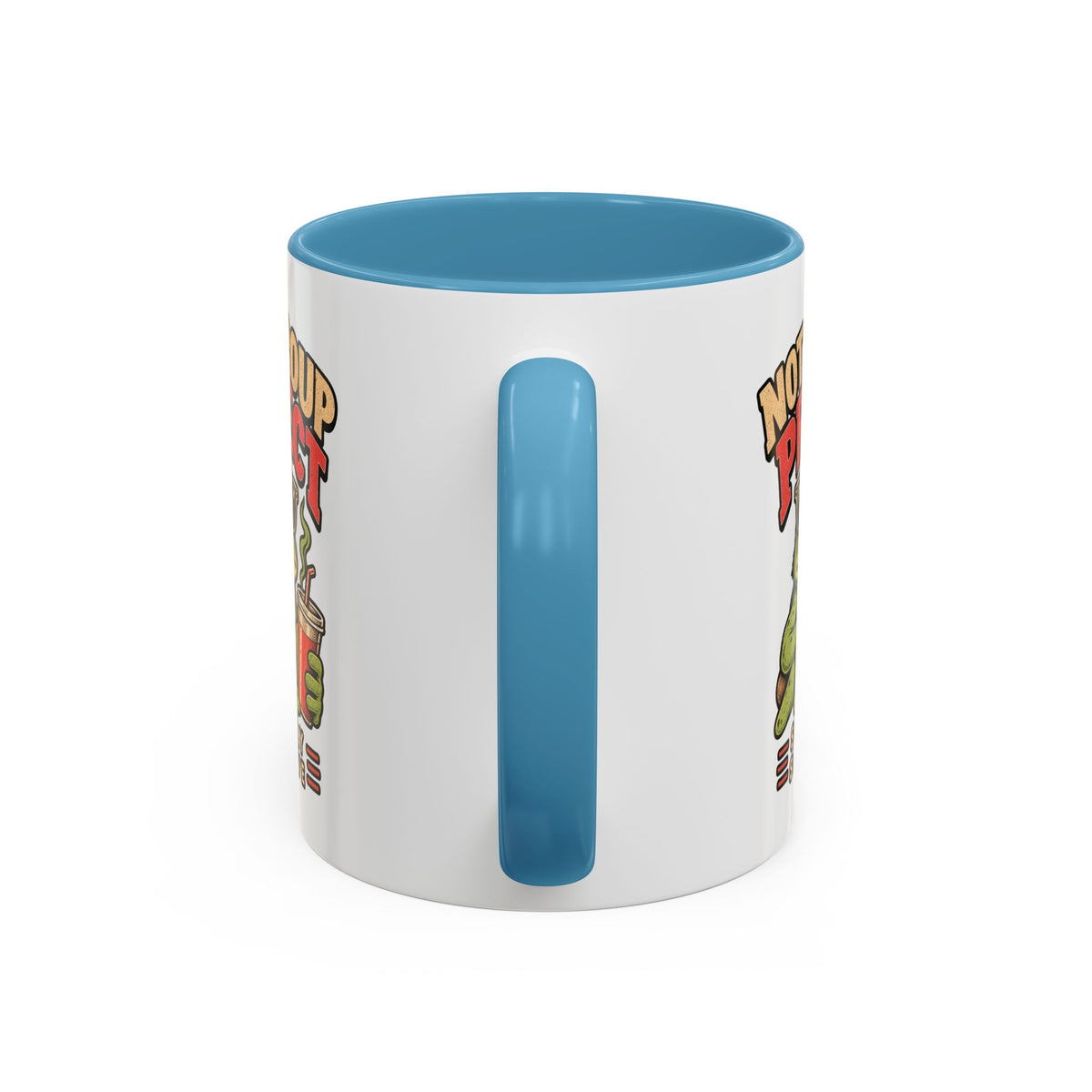 Funny And Witty "Not A Group Project" Accent Coffee Mug (11, 15oz)
