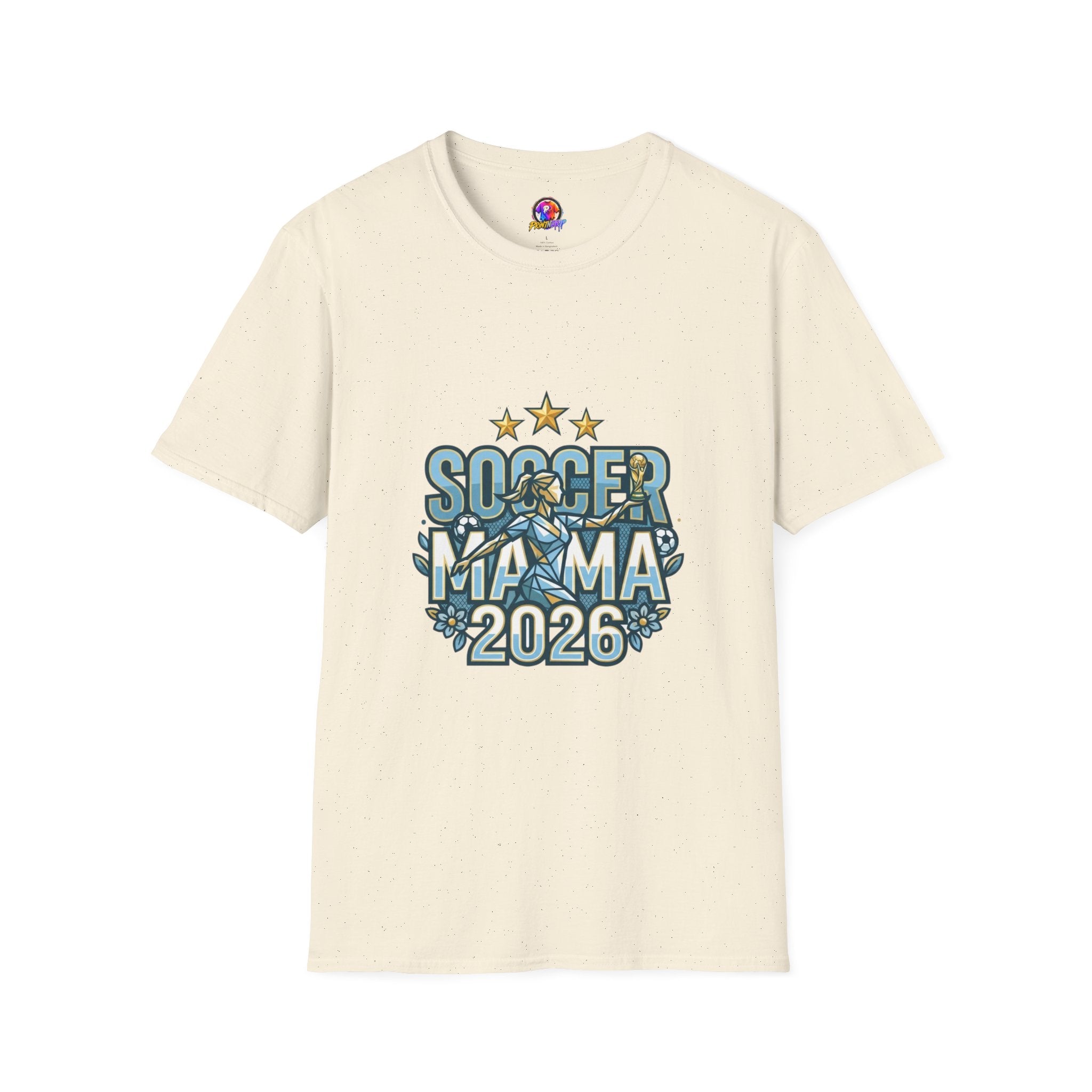 Soccer Mama 2026 T-Shirt — Women's Supporter Mom Tee