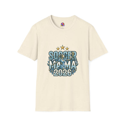 Soccer Mama 2026 T-Shirt — Women's Supporter Mom Tee