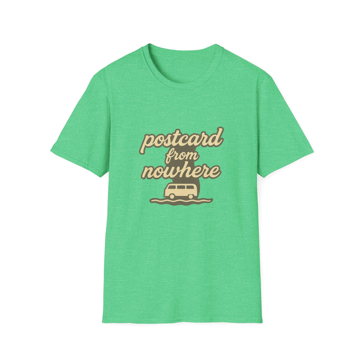 Postcard From Nowhere T‑Shirt – Retro Roadtrip Graphic Tee - Trending Now - August 2026