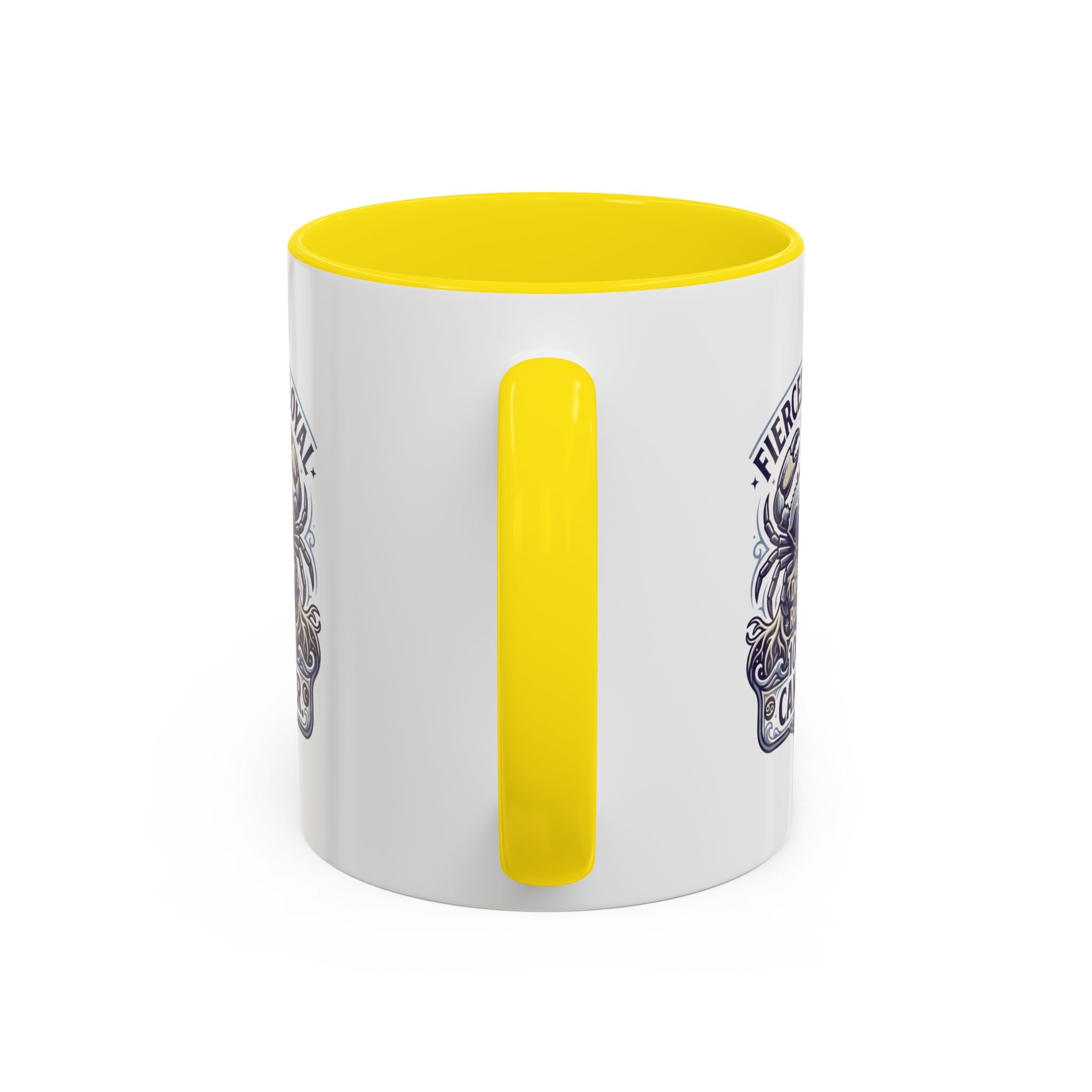 Cancer Zodiac Coffee Mug – "Fiercely Loyal, Deeply Rooted" Accent Mug