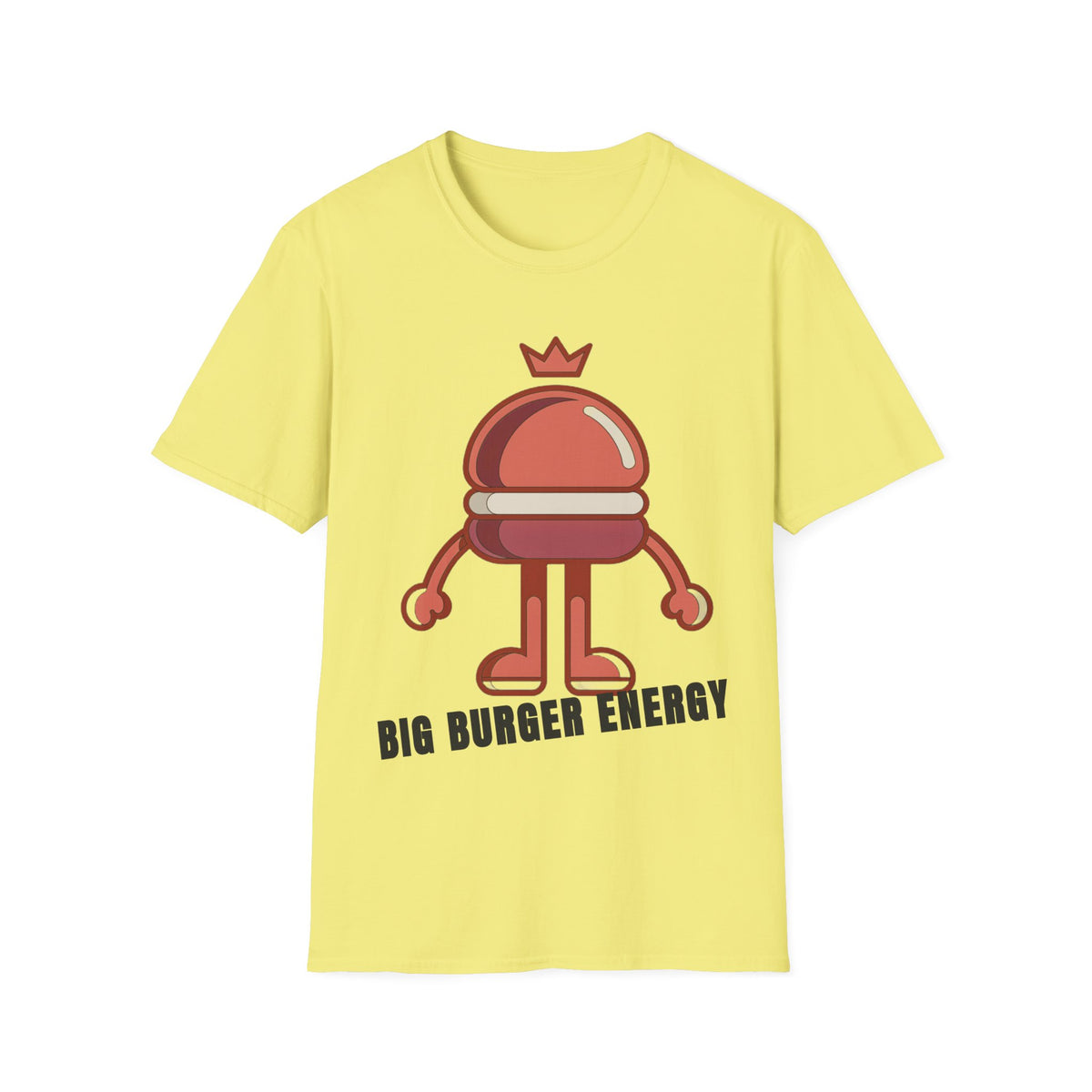 Big Burger Energy T-Shirt — Cute Burger Character Graphic Tee - Trending Now - September 2026