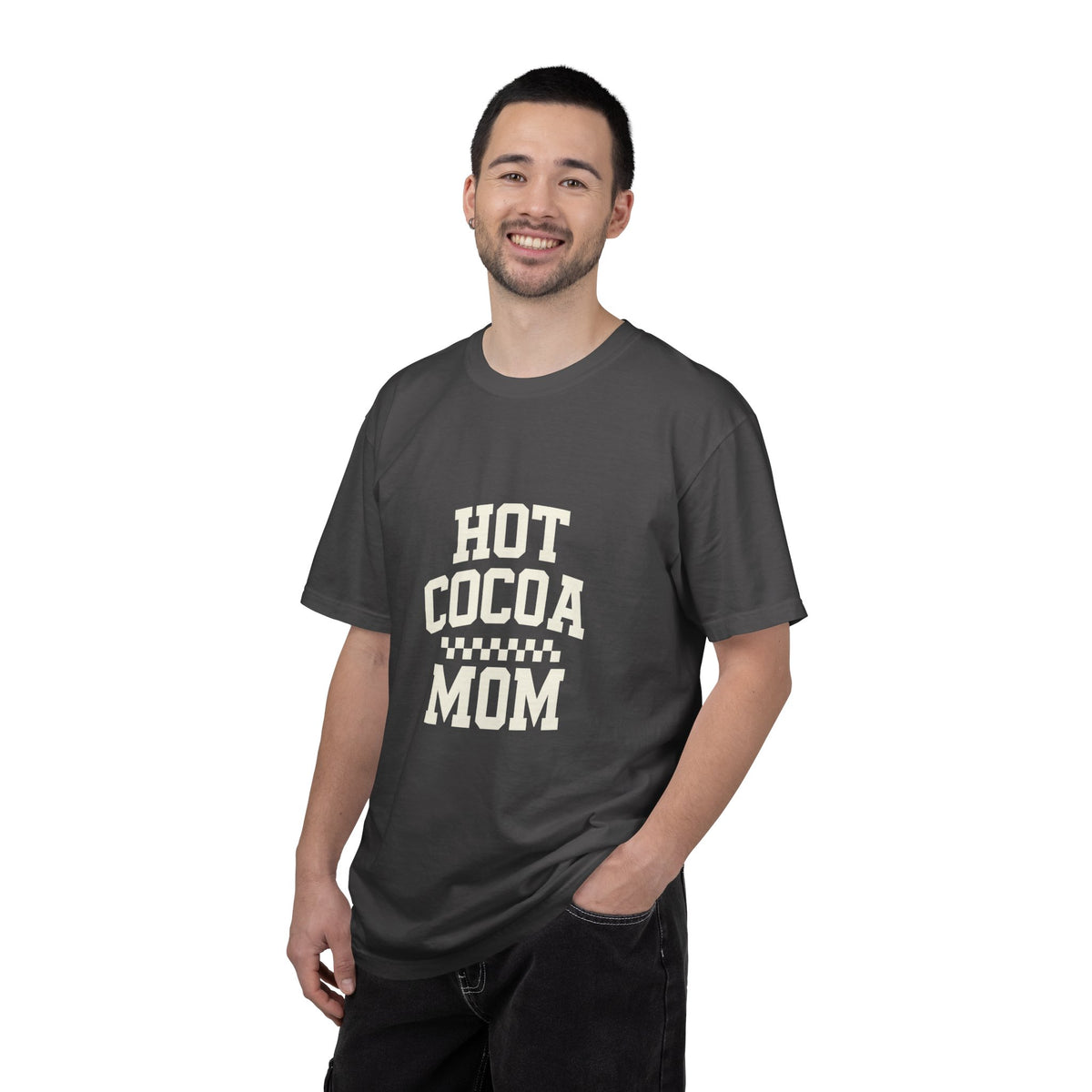 Hot Cocoa Mom T-Shirt — Cozy Holiday Mom Gift - Trending Now - October 2026