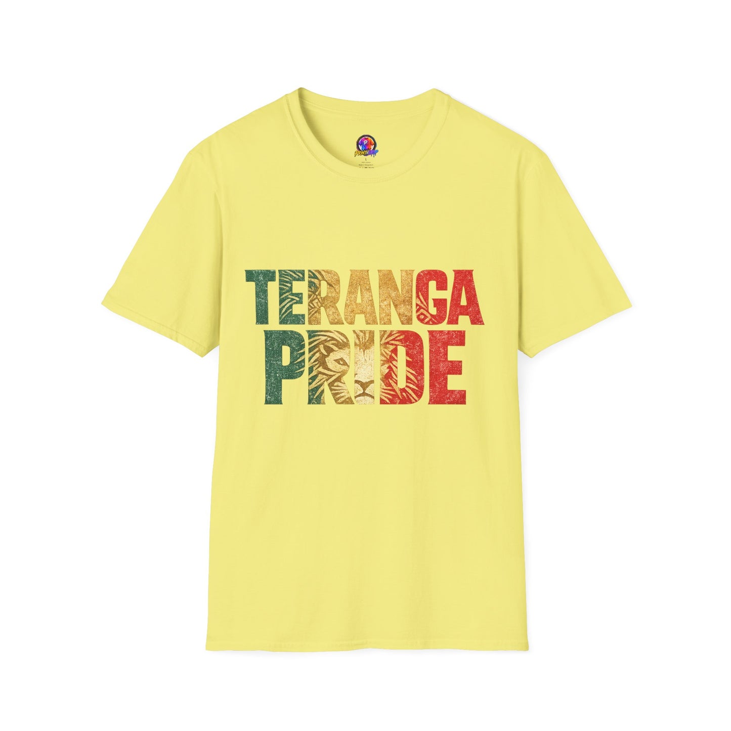Senegal Teranga Pride T-Shirt — Senegal Flag Colors & Lion Graphic