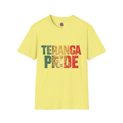 Senegal Teranga Pride T-Shirt — Senegal Flag Colors & Lion Graphic