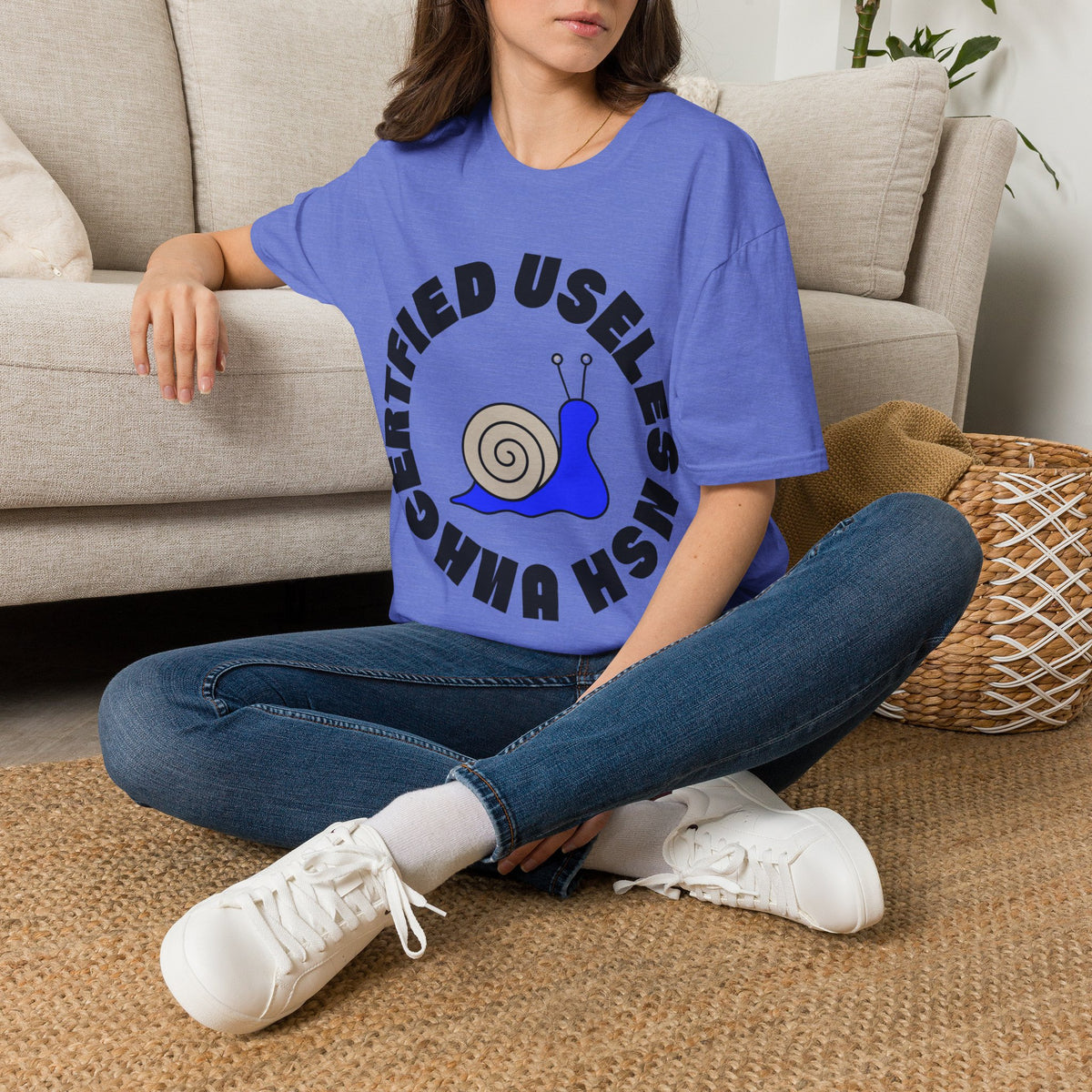 Certified Useless Snail T-Shirt — Funny Cute Graphic Tee for Sarcastic Gifts - Trending Now - August 2026