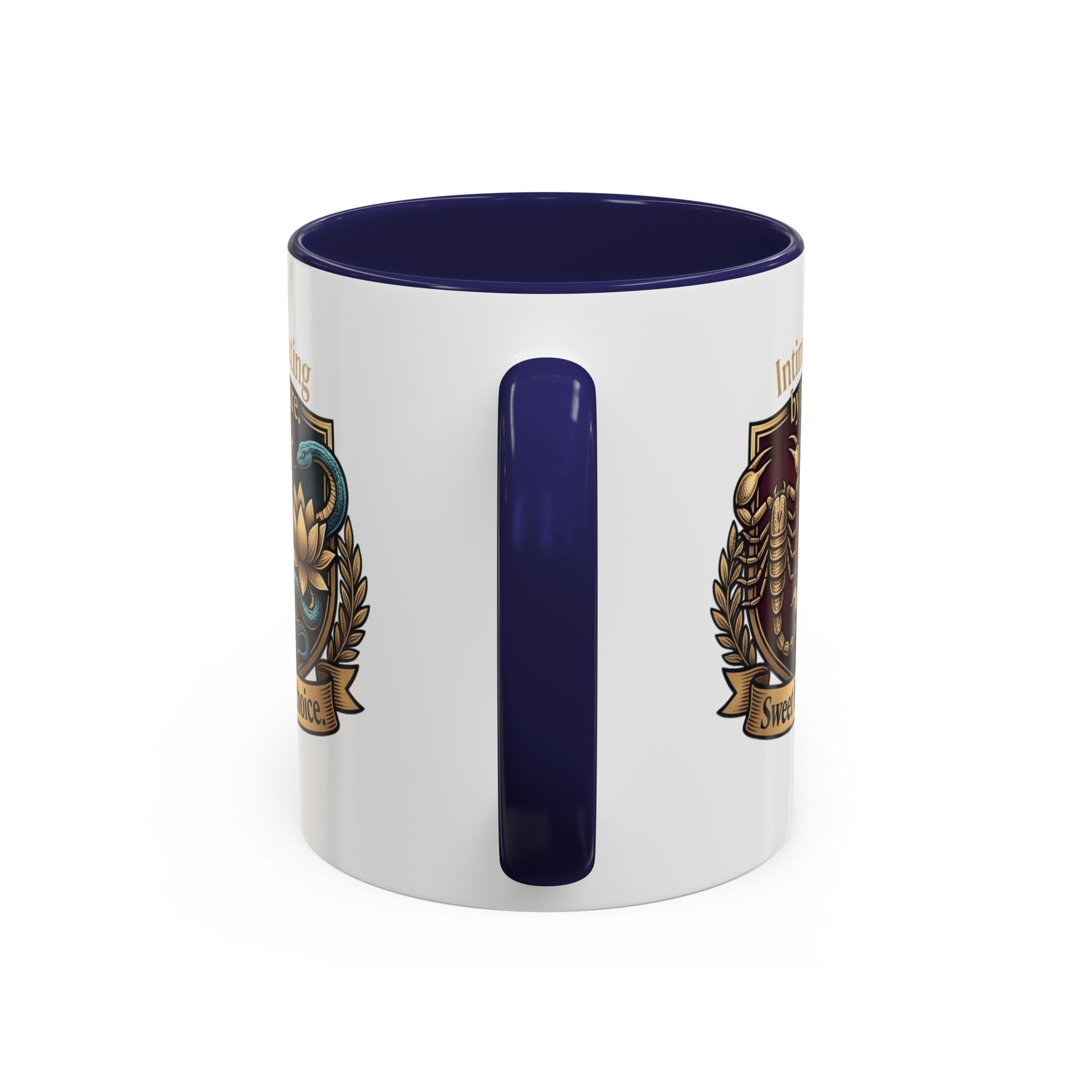 Intimidating by Nature, Sweet by Choice Accent Coffee Mug (11/15oz)
