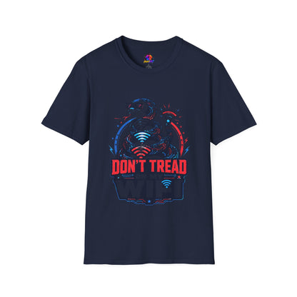 Don’t Tread on My WiFi T-Shirt — Patriotic Gadsden Snake WiFi Tee