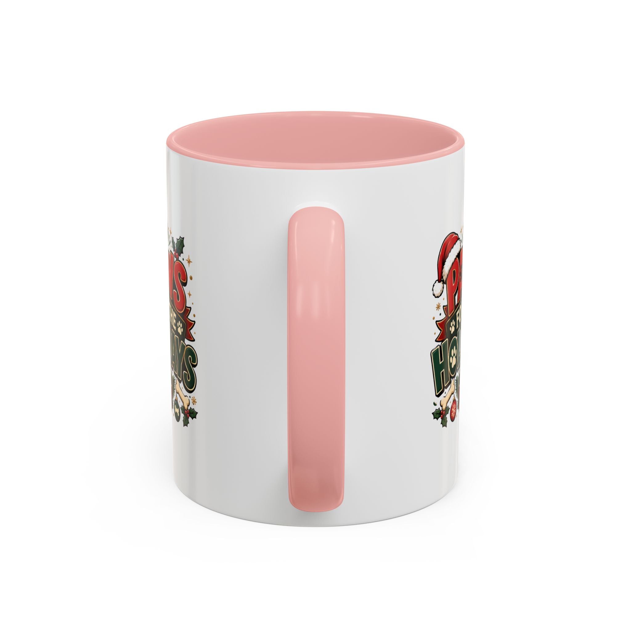 Paws for the Holidays Coffee Mug - Festive Pet Lover Accent Mug