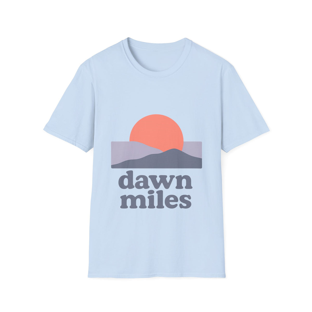Dawn Miles Running Tee — Sunrise Graphic Short-Sleeve Shirt - Trending Now - September 2026