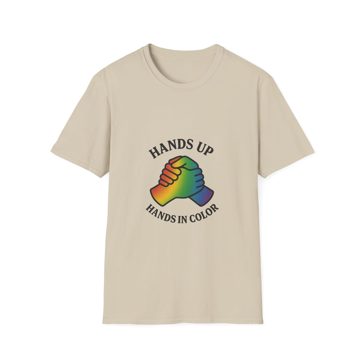 Hands Up Rainbow Hands in Color T-Shirt - Trending Now - October 2026