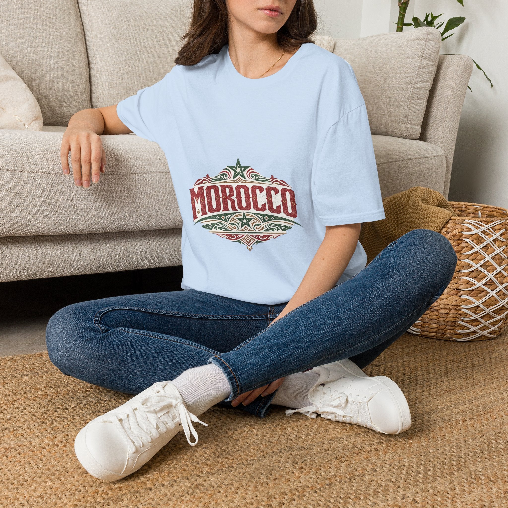 Morocco Vintage Graphic T-Shirt — Retro Travel Tee