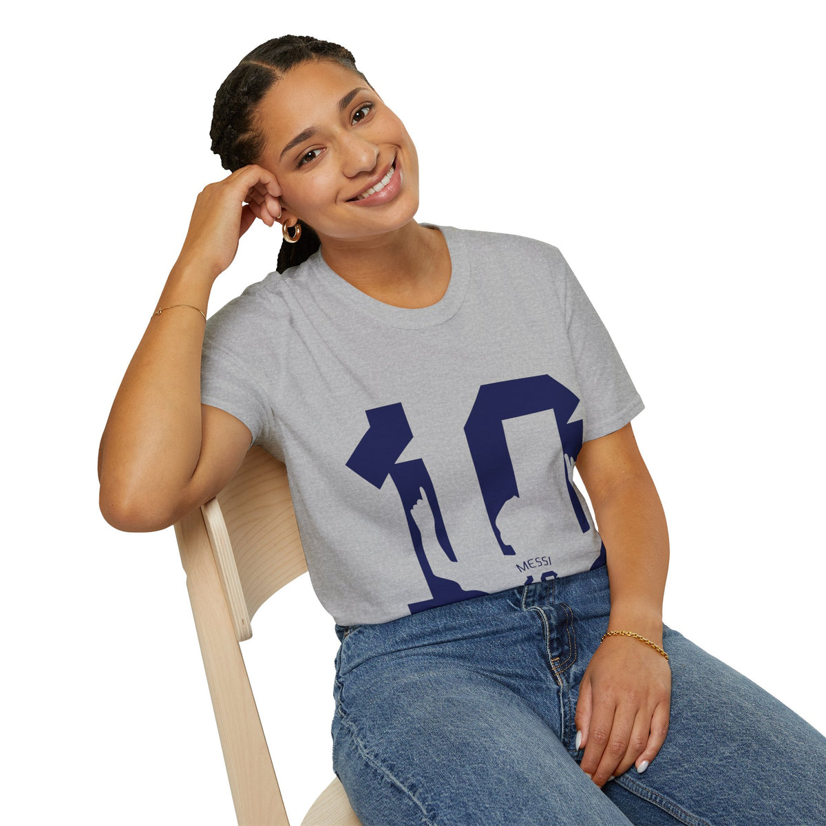 Number 10 Jersey T-Shirt — Retro Athletic Graphic Tee