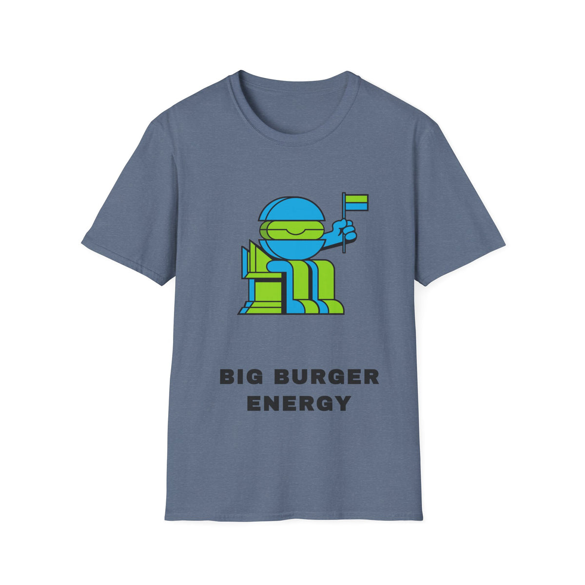 Big Burger Energy T-Shirt — Cute Retro Robot Graphic Tee - Trending Now - September 2026