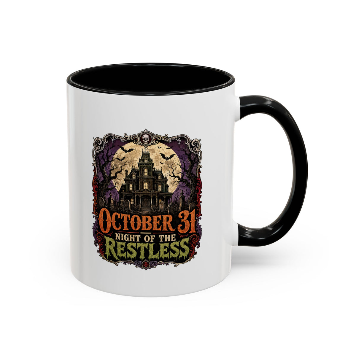 Halloween  October 31 Accent Coffee Mug