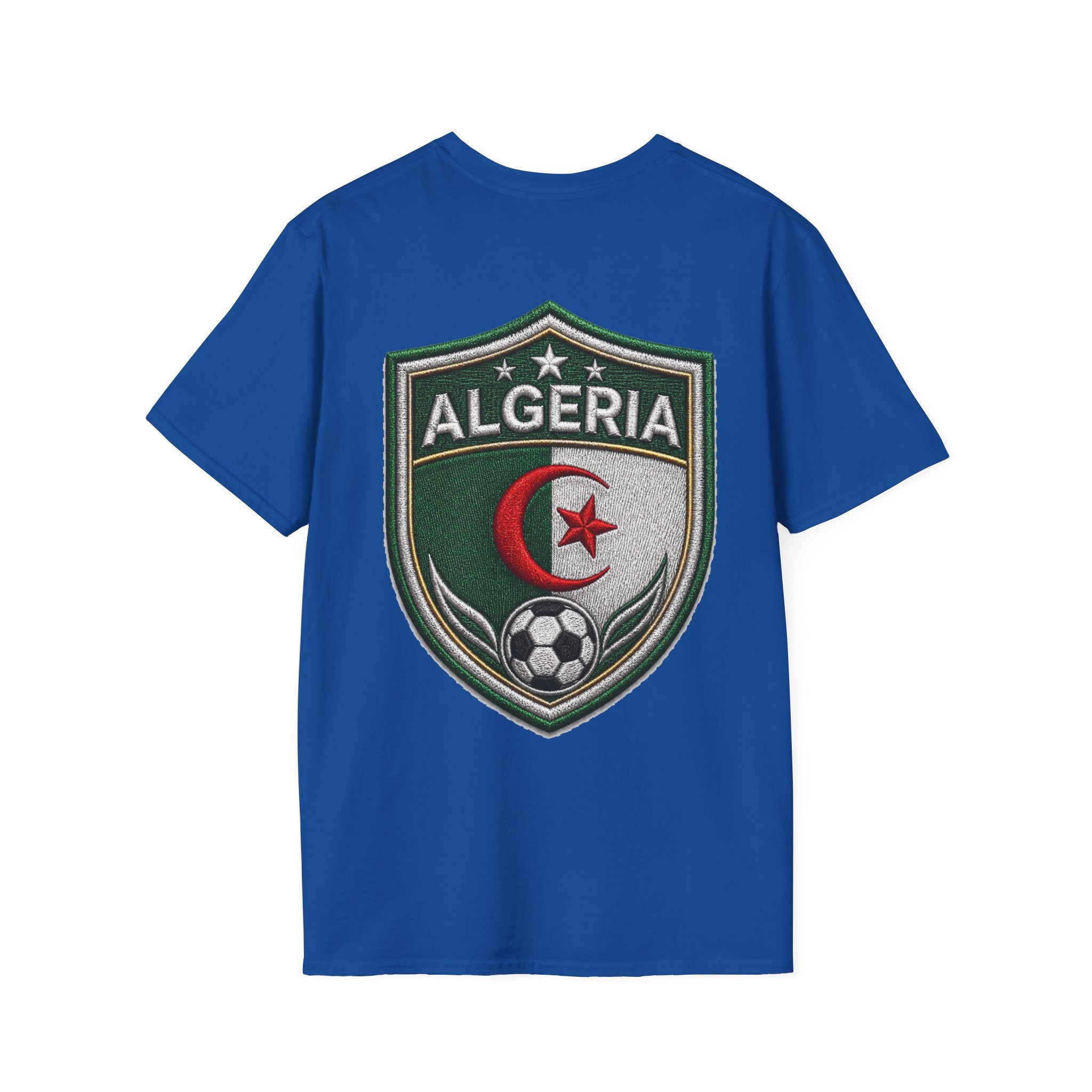 Algeria Football Fan Tee — "Green Desert Fire" Soccer Shirt