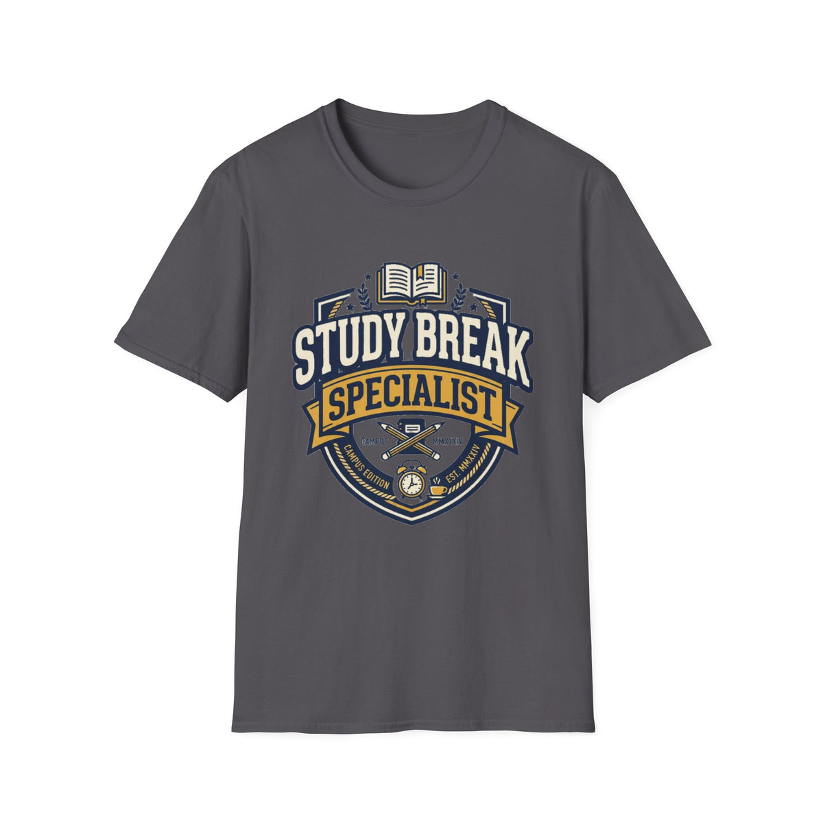 Study Break T-Shirt — 'Study Break Specialist' College Casual Tee - Trending Now - August 2026