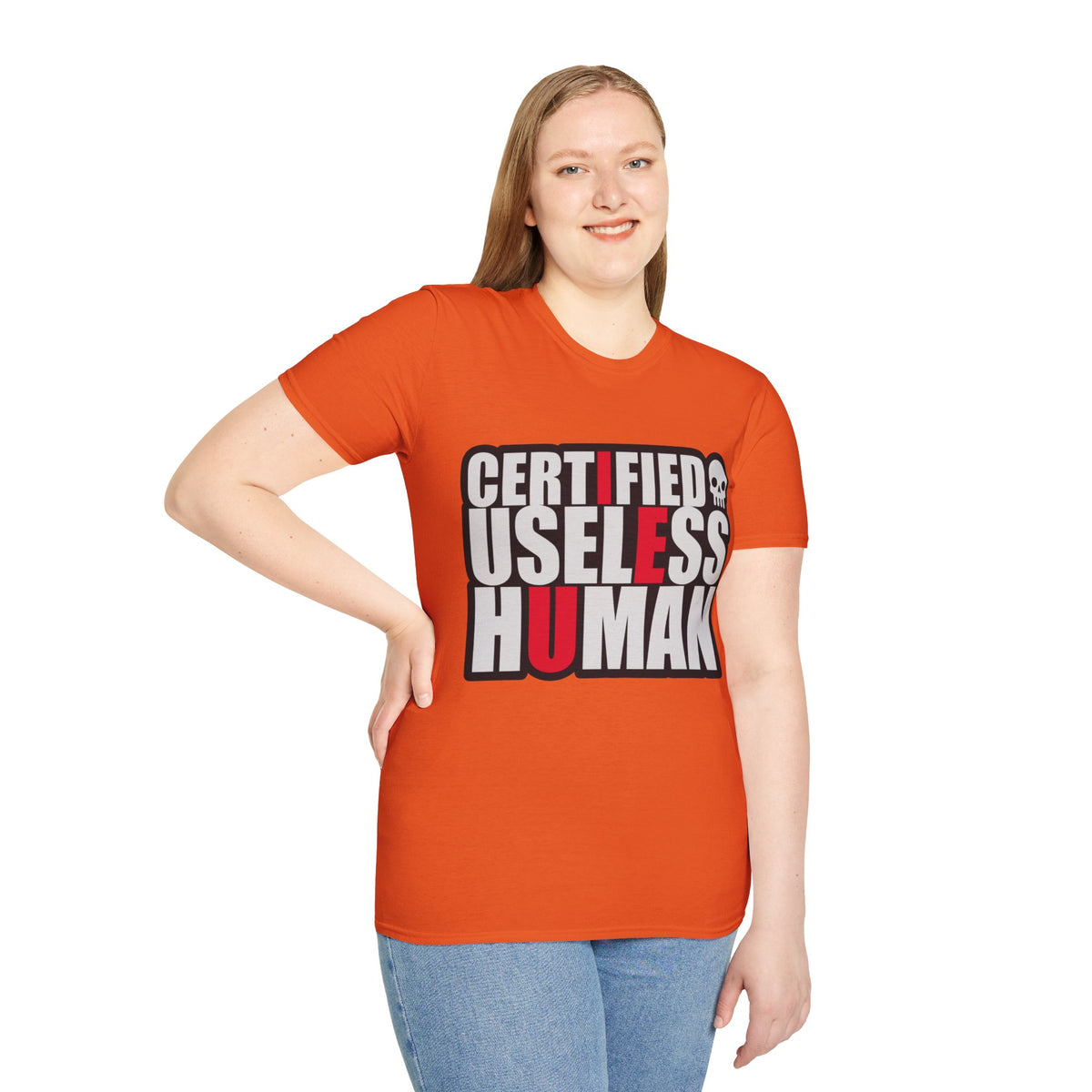 Certified Useless Human T-Shirt — Funny Sarcastic Graphic Tee - Trending Now - August 2026