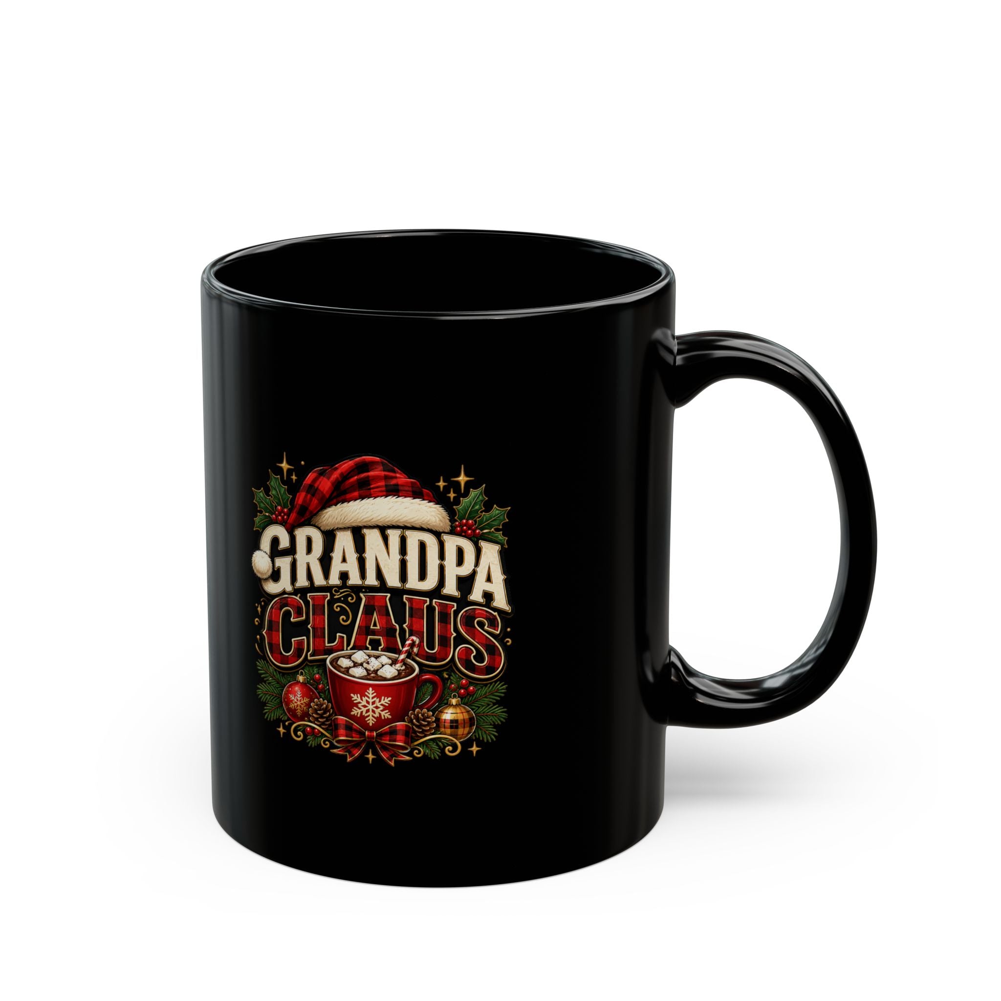 Grandpa Claus Christmas Mug — Festive Holiday Gift for Grandfathers