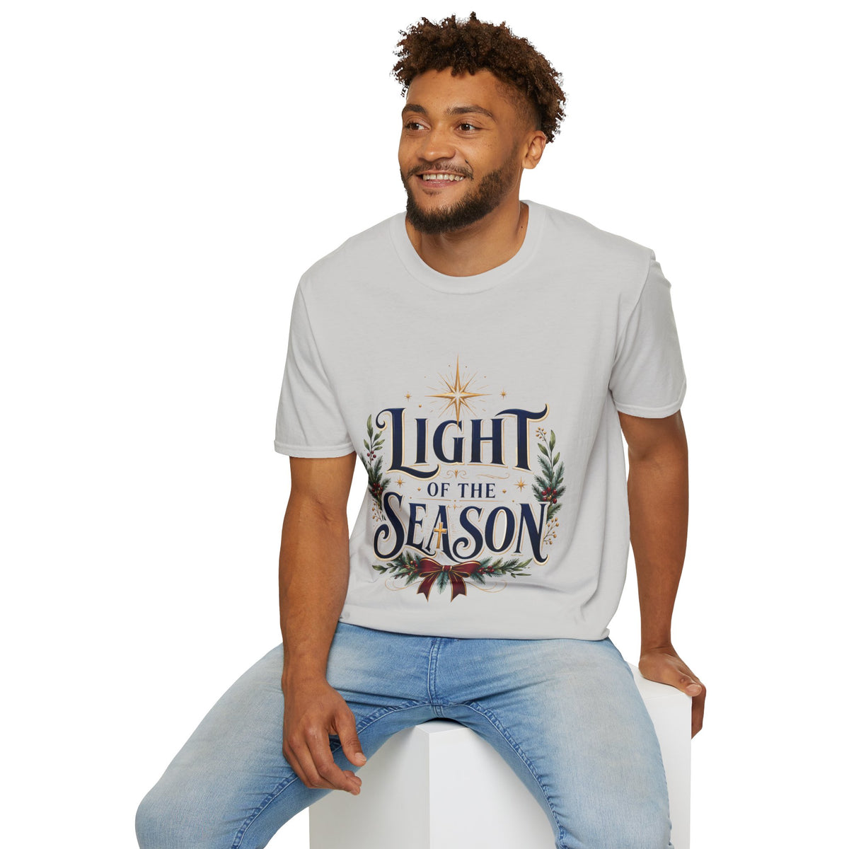 Light of the Season T-Shirt — Christmas Star Holiday Tee