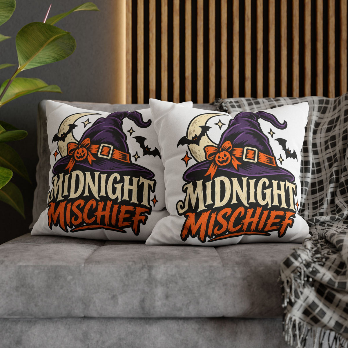 Midnight Mischief Halloween Pillowcase