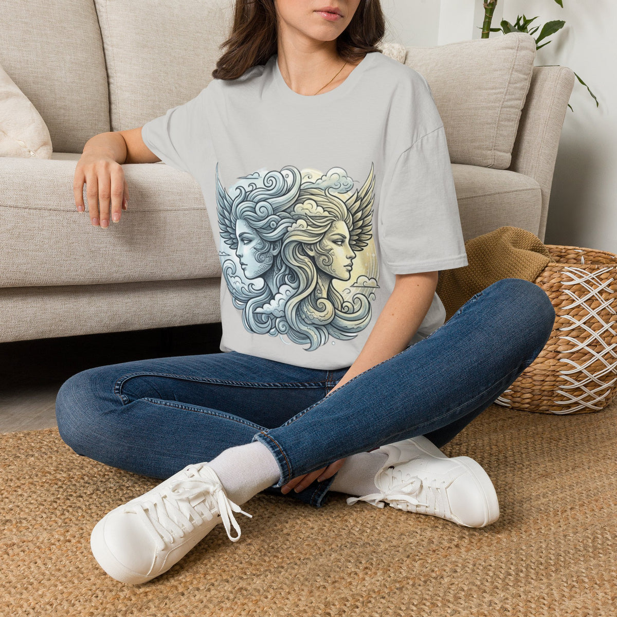 Gemini Zodiac Unisex Softstyle T-Shirt