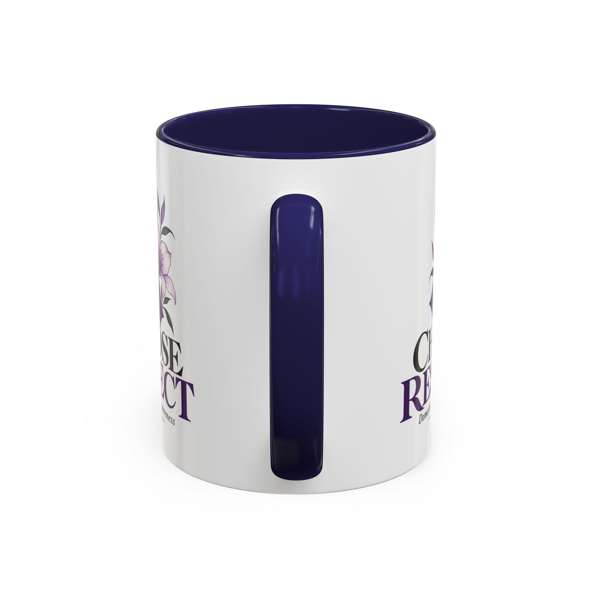 Choose Respect - Domestic Violence Awareness Coffee Mug (Accent, 11/15oz)