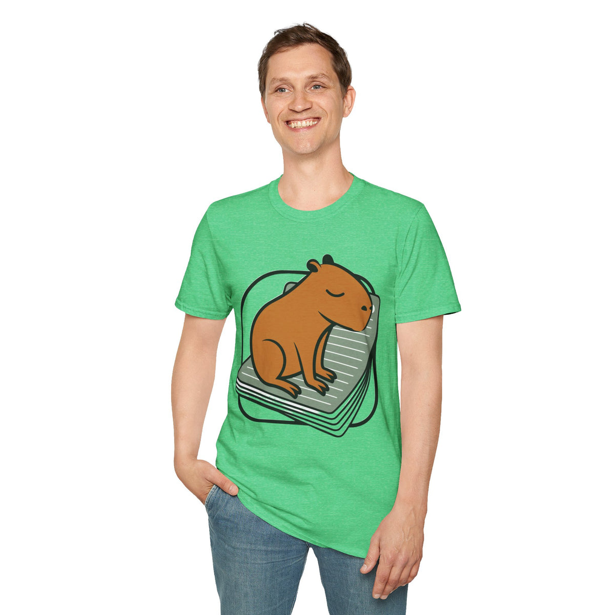Capybara Nap T-Shirt — Cute Relaxed Capybara Illustration Tee - Trending Now - August 2026