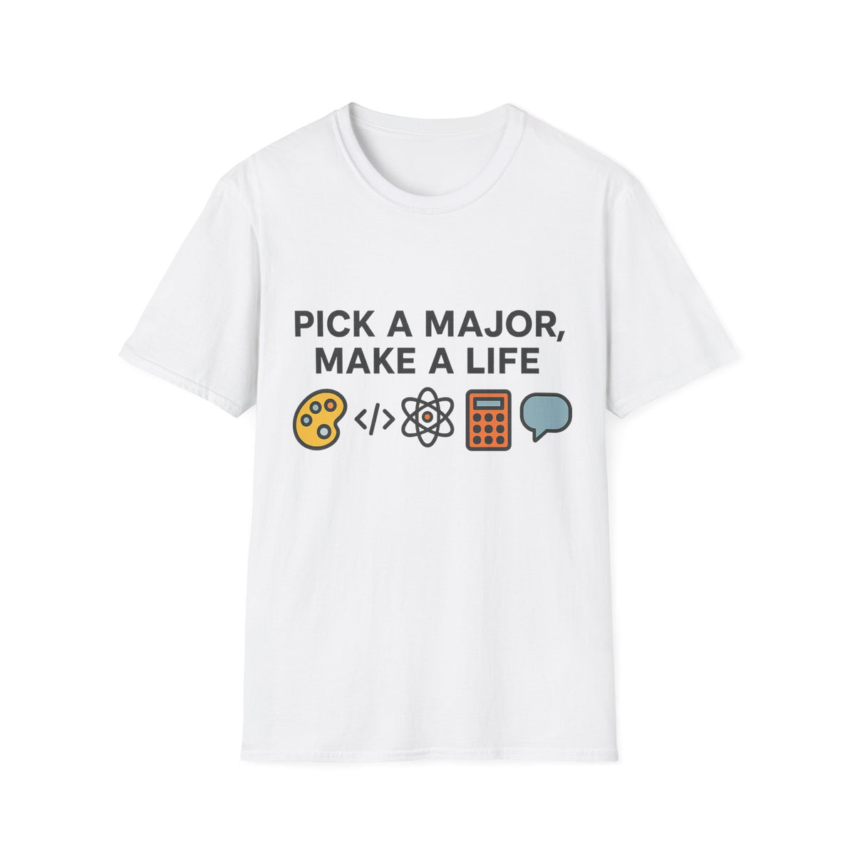 Pick a Major T-Shirt — Funny College Major Emoji Tee - Trending Now - August 2026