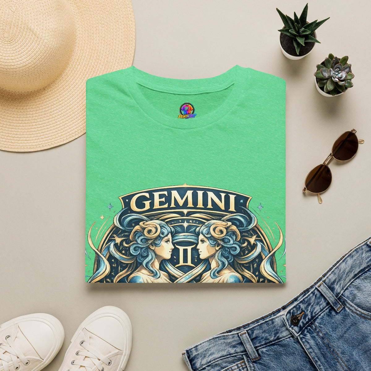 Zodiac  Gemini Unisex Softstyle T-Shirt