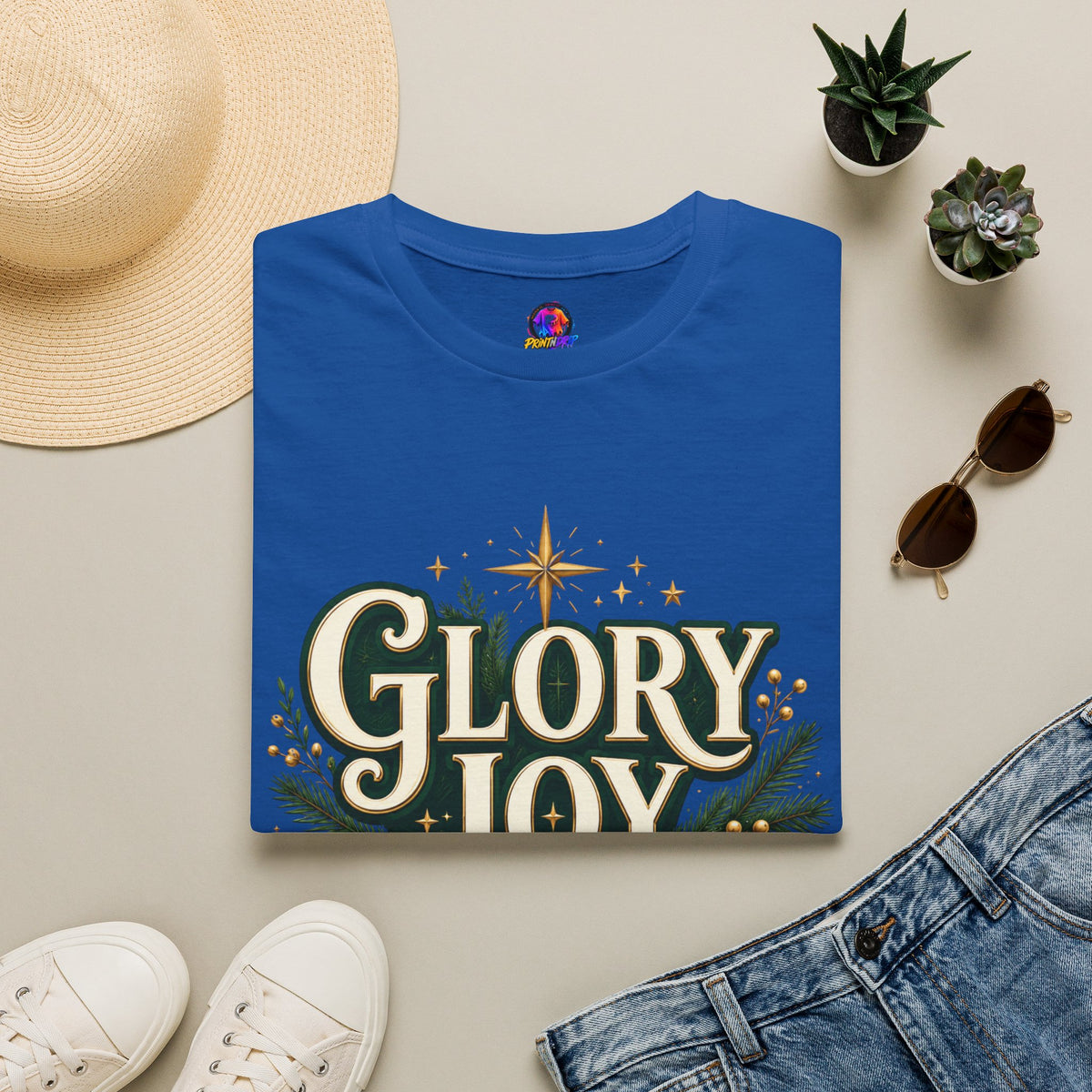 Glory Joy Peace Christmas T-Shirt