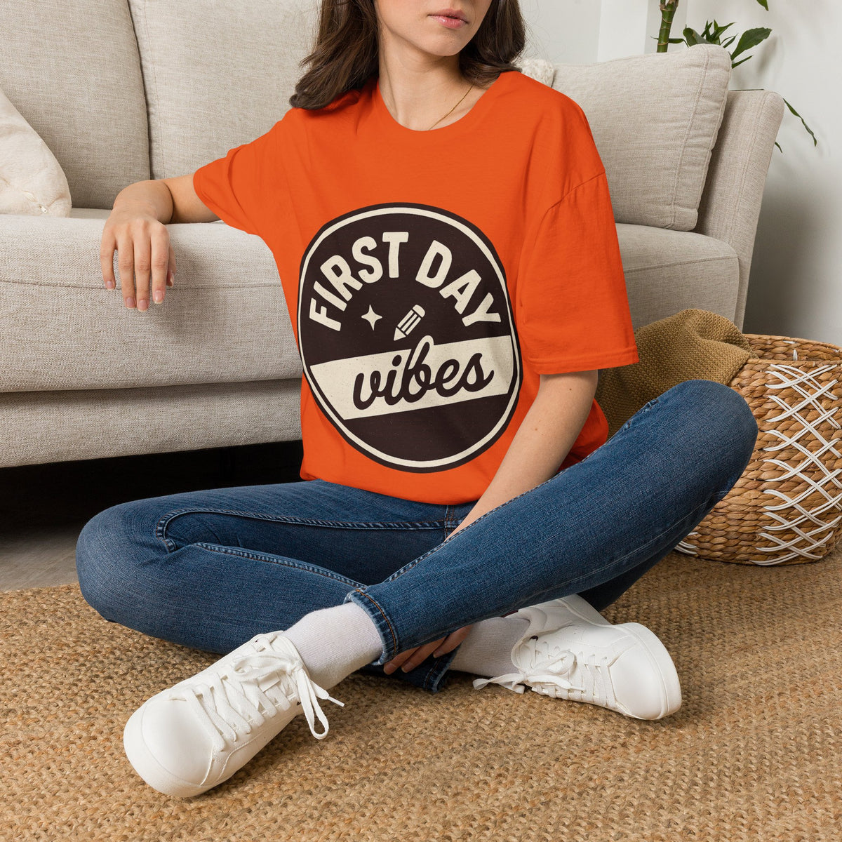First Day Vibes T-Shirt — Casual Back-to-School Tee  - Trending Now - August 2026
