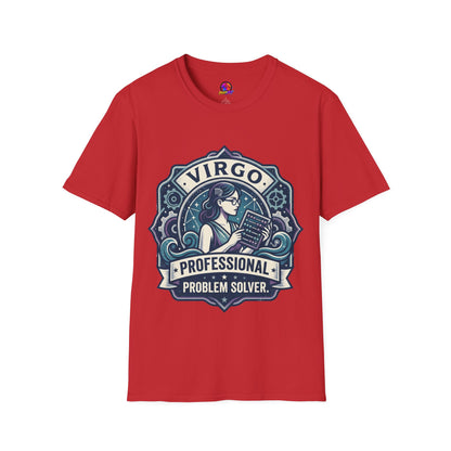 Virgo 'Professional Problem Solver' T-Shirt — Zodiac Astrology Tee for Women