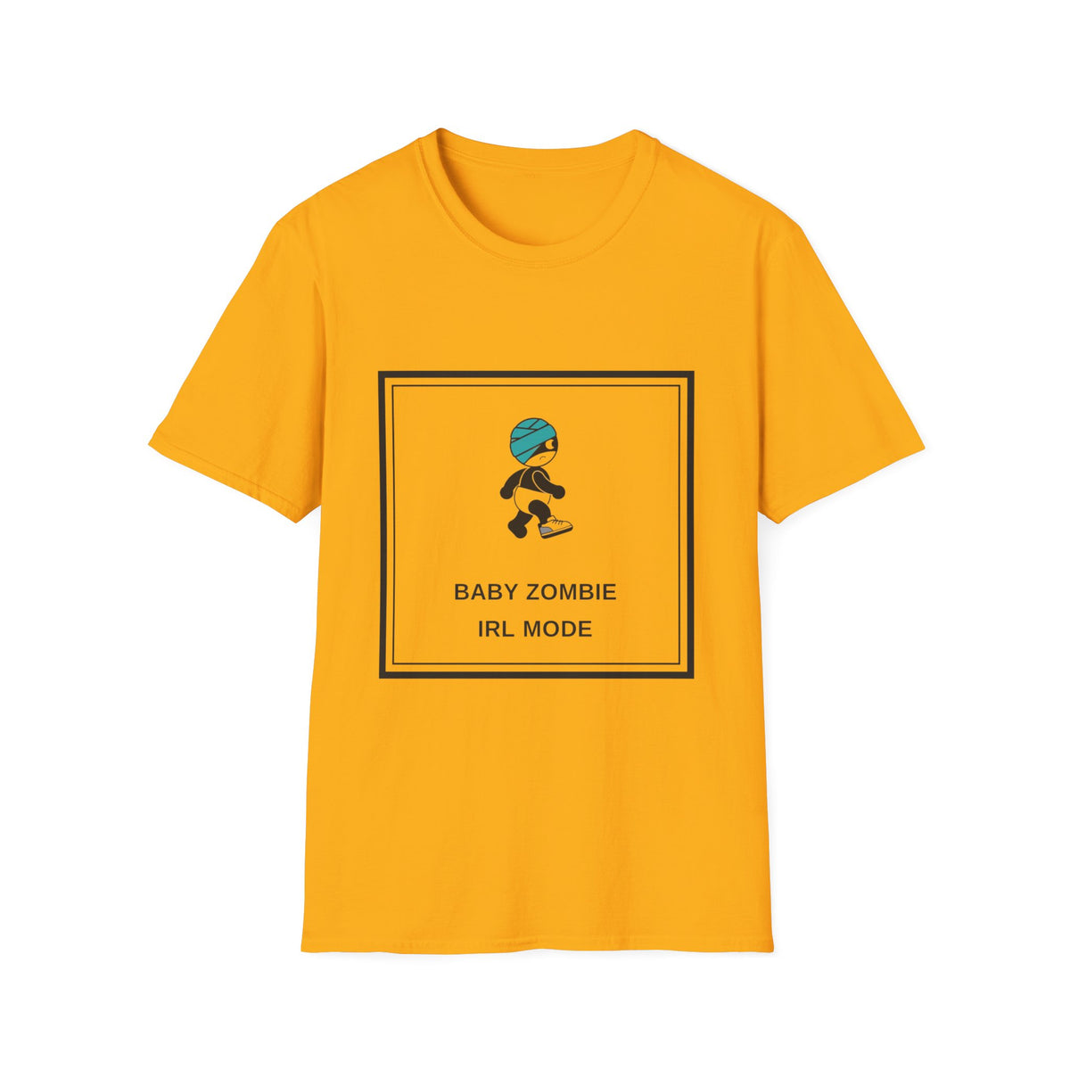 Baby Zombie T-Shirt — 'Baby Zombie IRL Mode' Cute Cartoon Graphic Tee - Trending Now - August 2026