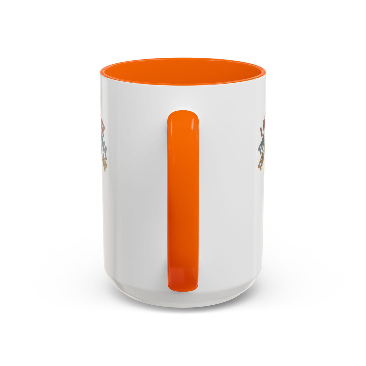Funny And Witty "The Drama Chose Me" Accent Coffee Mug (11, 15oz)