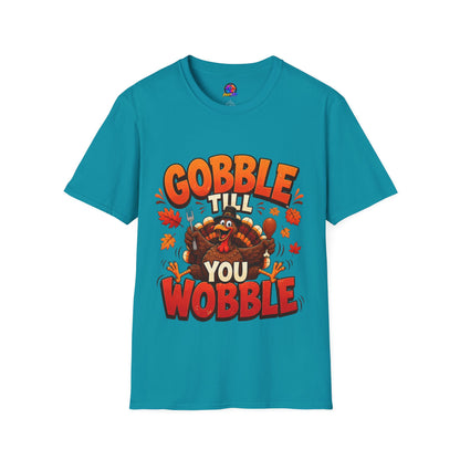 Gobble 'Til You Wobble Thanksgiving T-Shirt