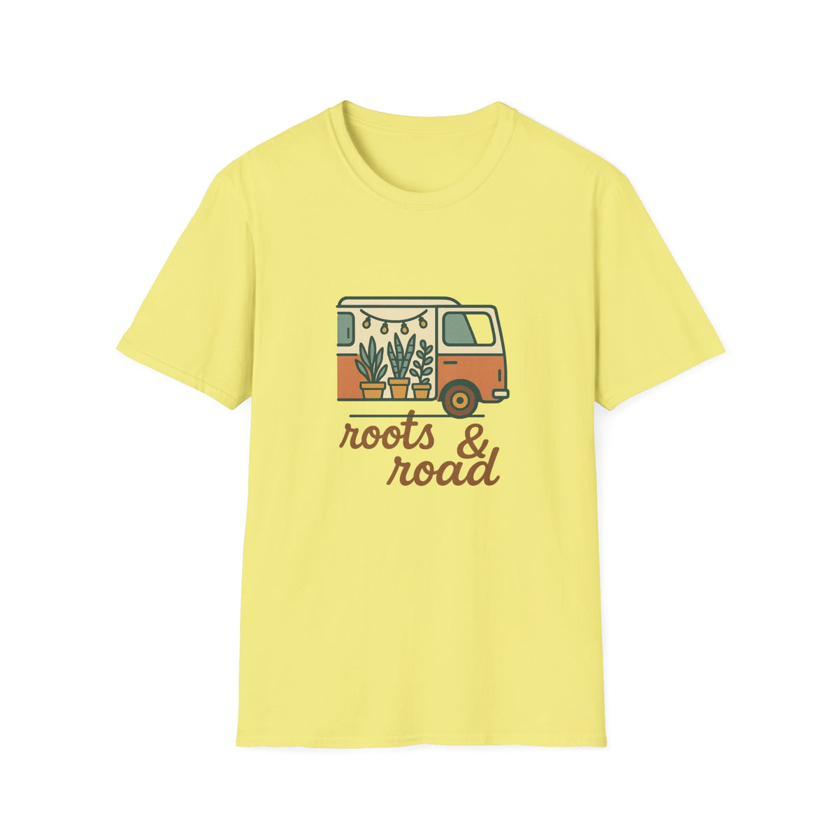 Roots & Road Camper Van T‑Shirt — Vintage Boho Adventure Tee - Trending Now - August 2026