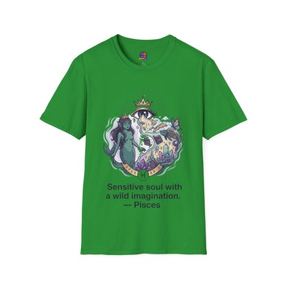 Mystical Mermaid Eye T-Shirt — 'Sensitive soul with a wild imagination' Graphic Tee