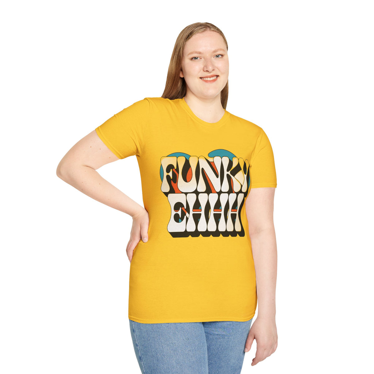 Funky Retro Graphic T-Shirt — Bold 70s Vibe "FUNKY" Tee - Trending Now - August 2026