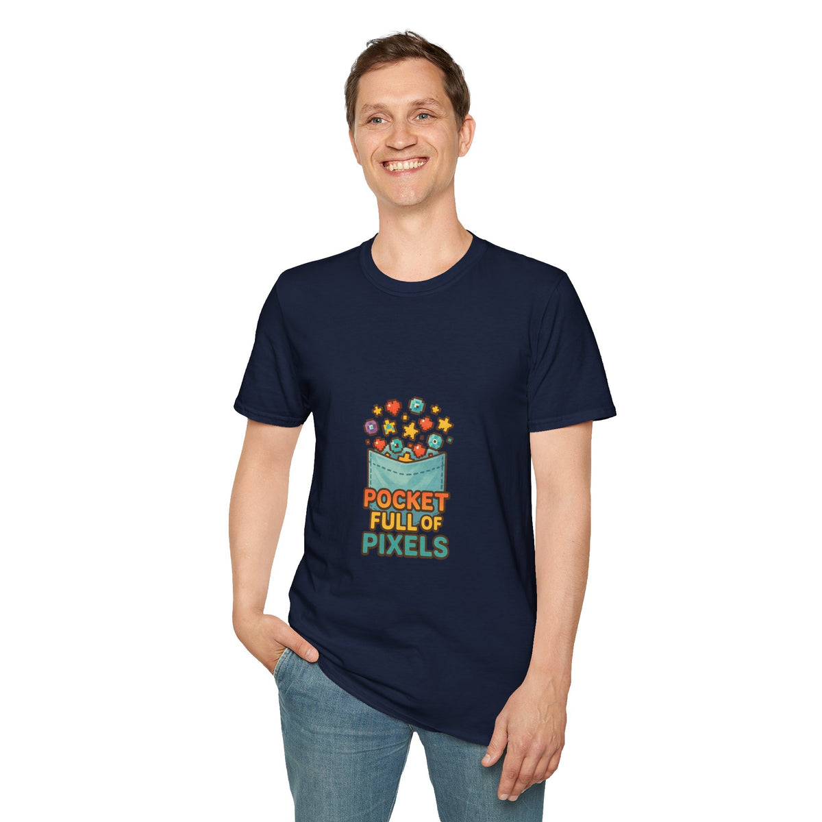 Pixel Pocket T-Shirt — "Pocket Full of Pixels" Retro Gamer Tee - Trending Now - October 2026